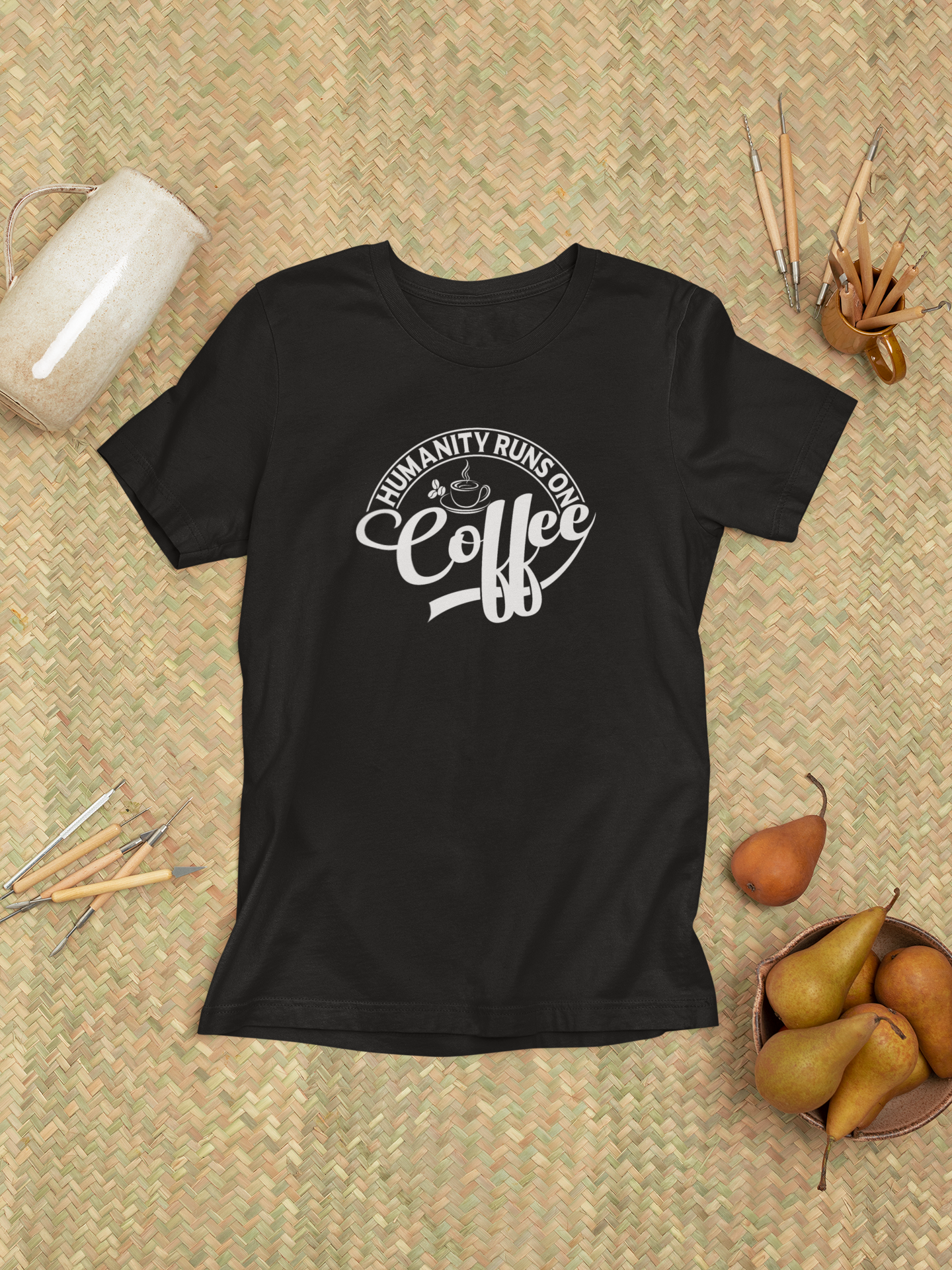 Humanity Runs On Coffee Design 2