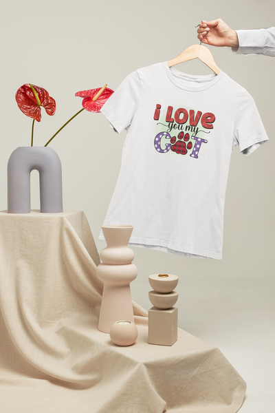 I Love You My Cat Design 2