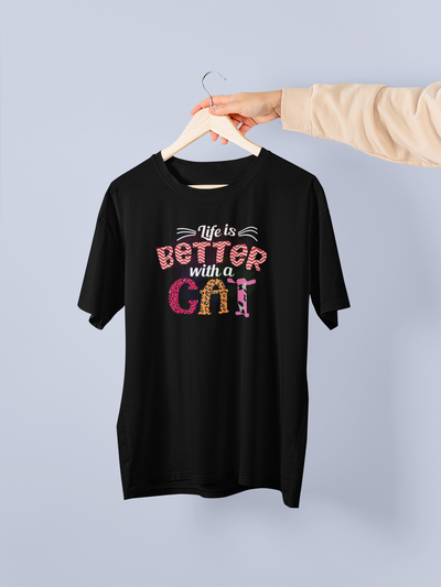 Life Is Better With A Cat Design 3