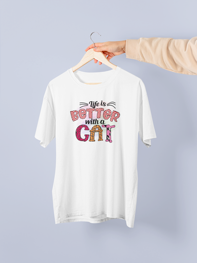 Life Is Better With A Cat Design 3