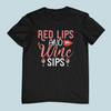 Red Lips & Wine Sips Design 2