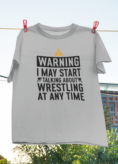 I may start talking about wrestling at anytime design 2