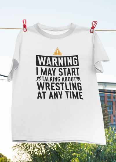 I may start talking about wrestling at anytime design 2