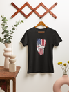 American Flag with Wrestler Design 2