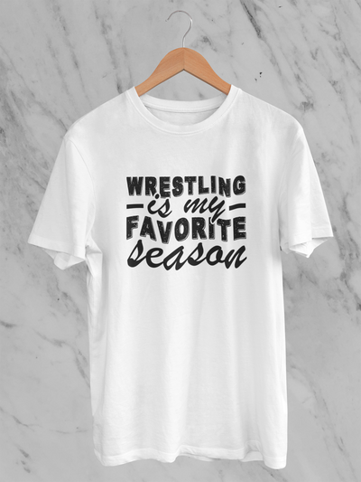 Wrestling Is My Favorite Season Design 5