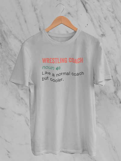 Wrestling Coach Definition Design 1