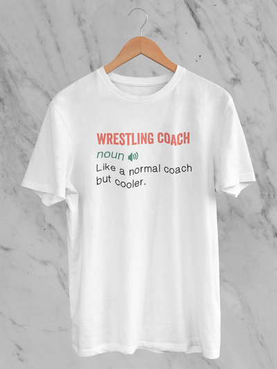 Wrestling Coach Definition Design 1