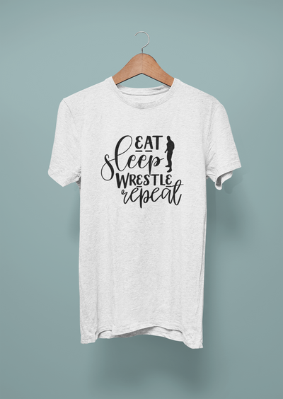 Eat, Sleep, Wrestling, Repeat Design 2