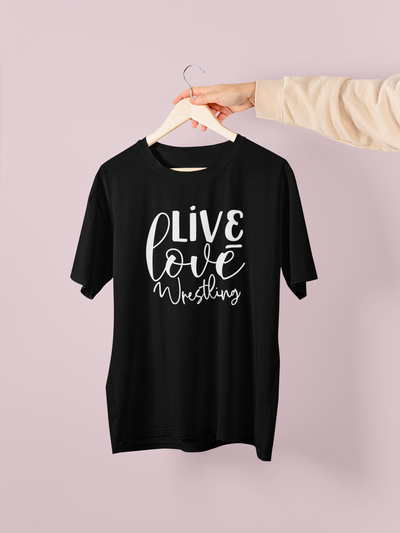 Live, Love, Wrestling Design 3