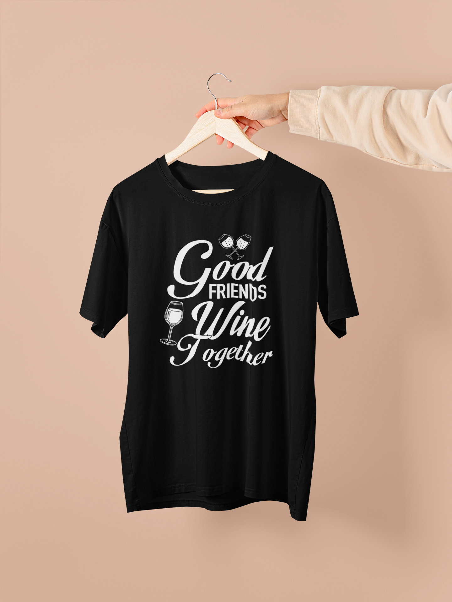 Good Friends Wine Together Design 1